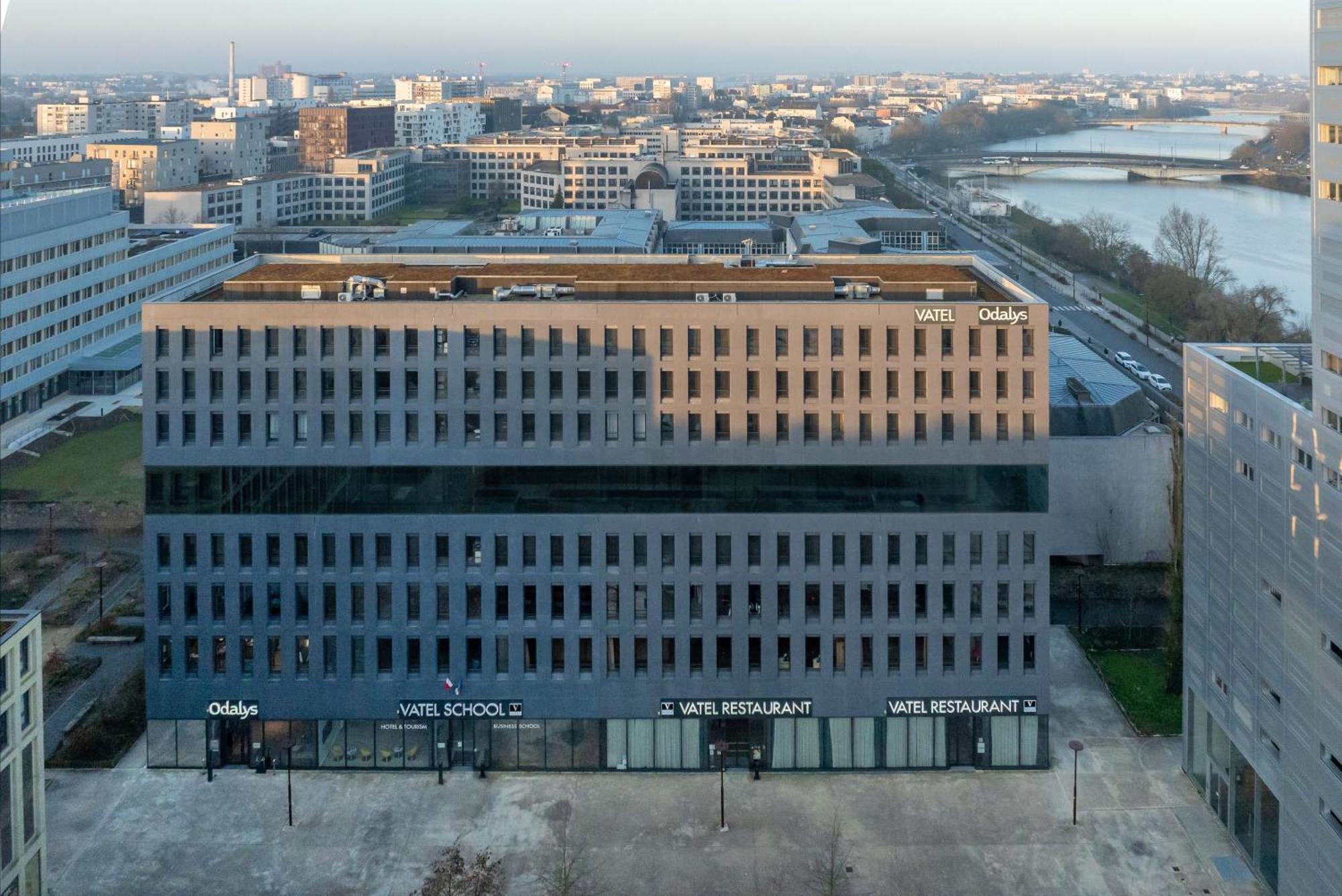 Appart Hotel Odalys City Nantes Cite Des Congres Bagian luar foto