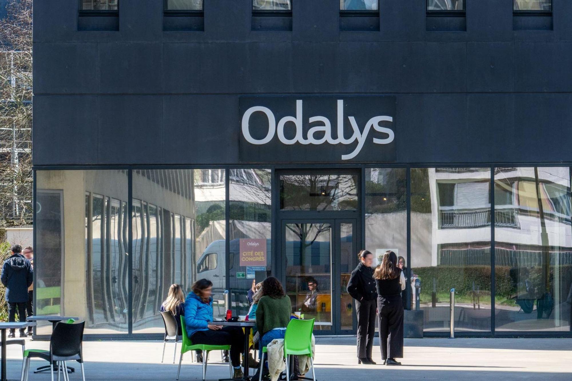 Appart Hotel Odalys City Nantes Cite Des Congres Bagian luar foto