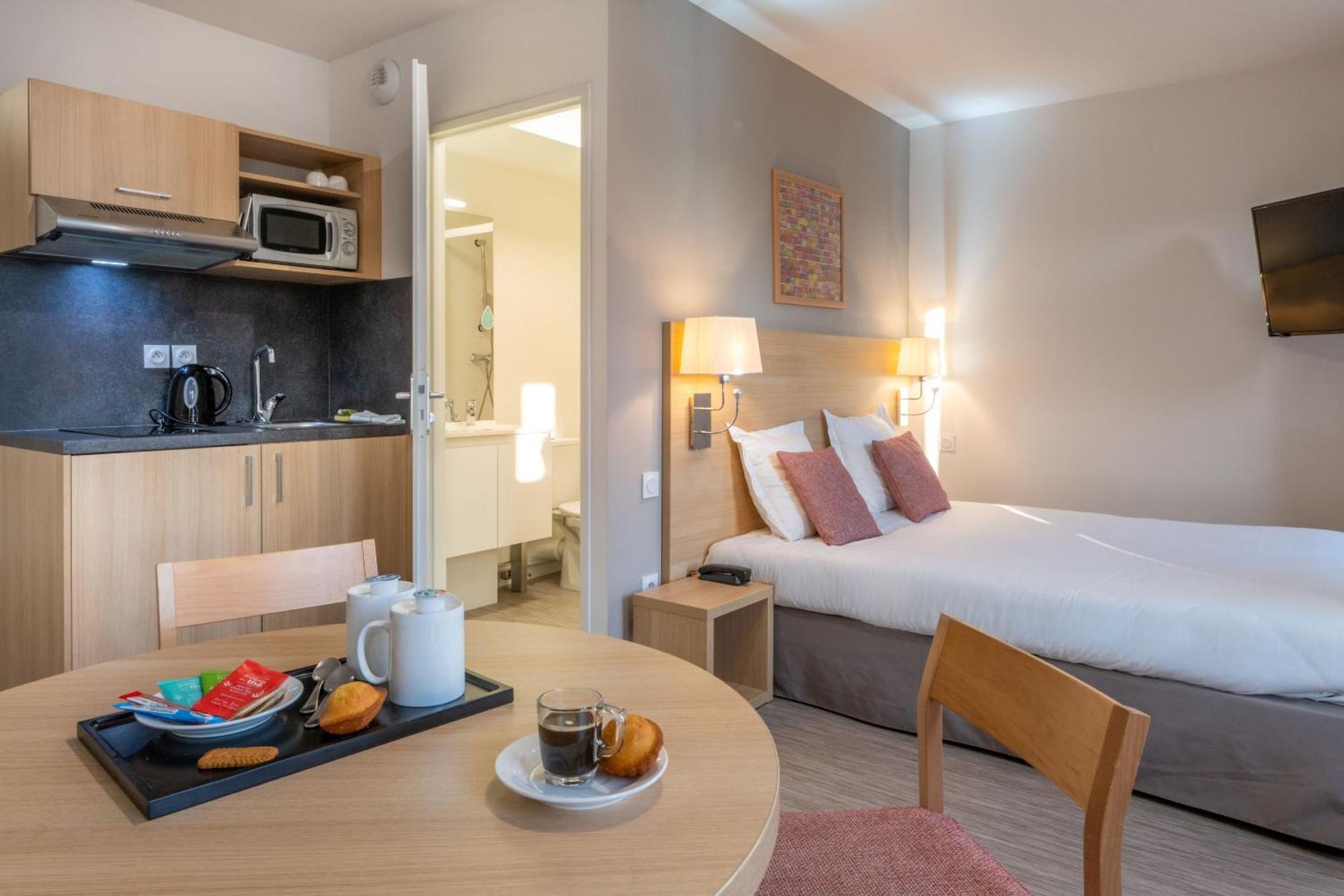 Appart Hotel Odalys City Nantes Cite Des Congres Bagian luar foto